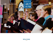 Tablet Screenshot of bristolcabotchoir.org